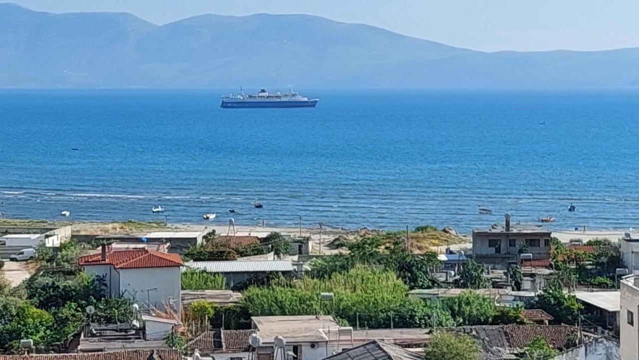 Sweetview 2-Bedroom Apartment With 3 Balcony Seaview Vlore Bagian luar foto